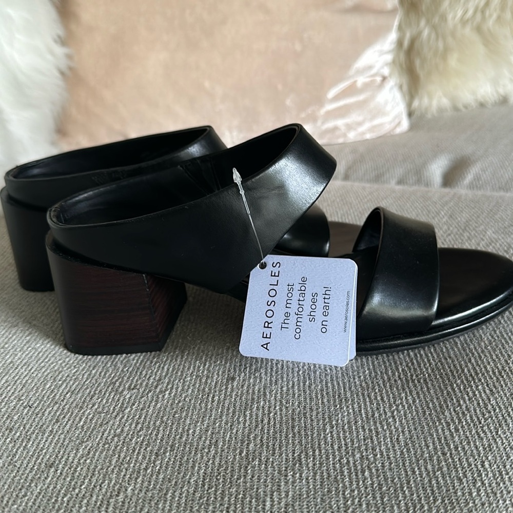 Aerosoles Nika Black Leather 7